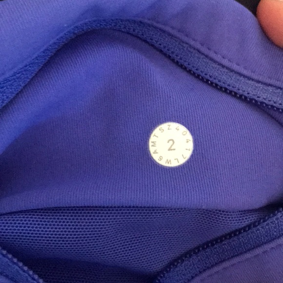 lululemon cropped leggings (royal blue) - Picture 3 of 3